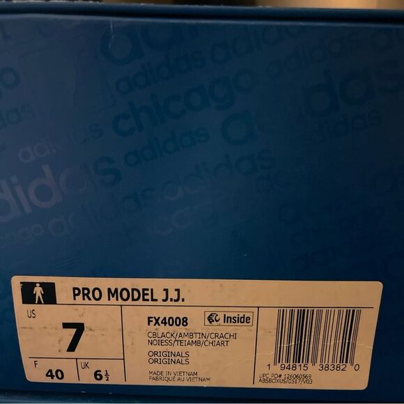 WNBA Jasmine Jones x adidas Pro Model JJ Heat CourtCore Superstar Hi Top FX4008 - Picture 9 of 14